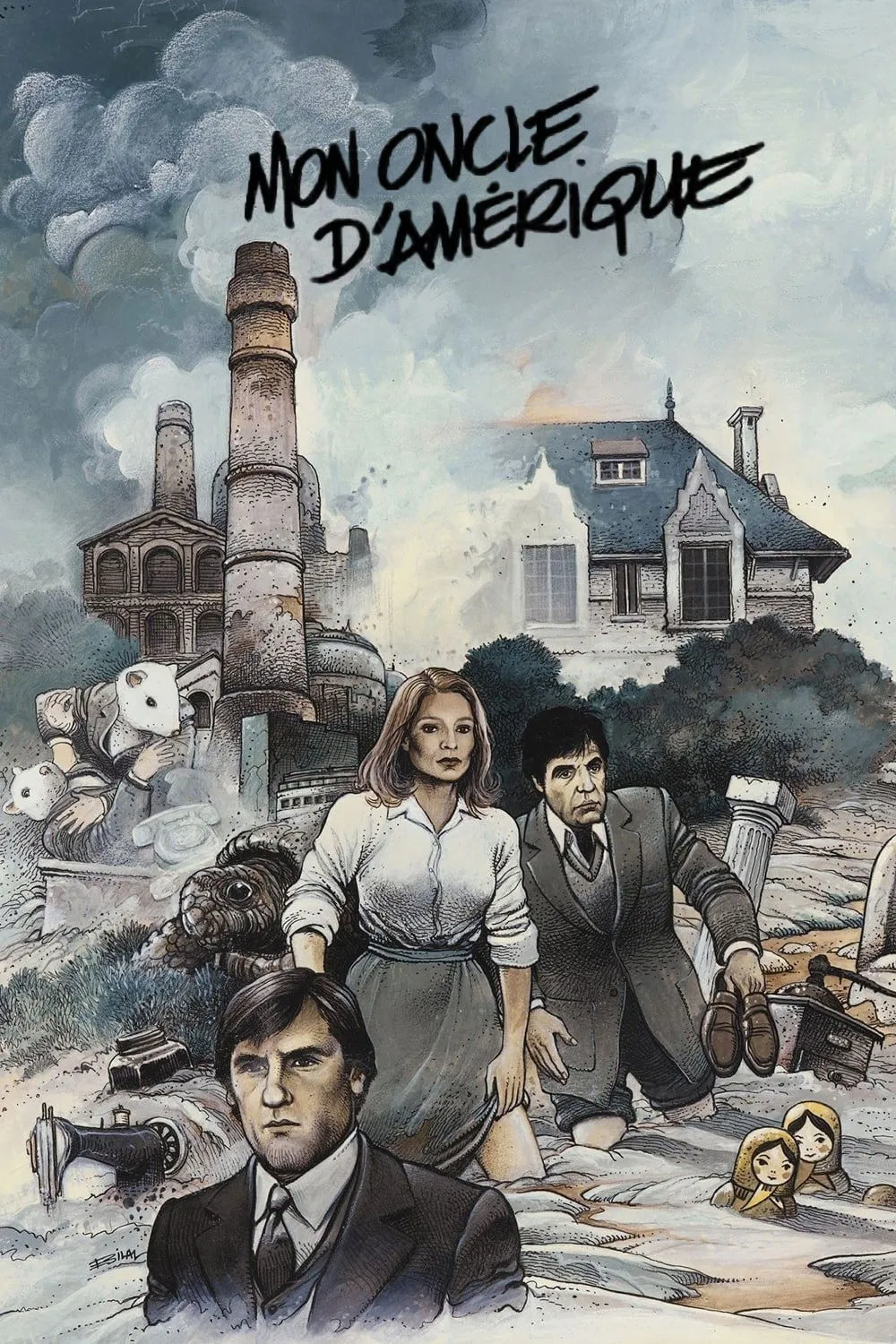 Mon oncle d'Amérique (1980)